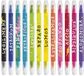 Grupo Erik Harry Potter - Spell Set Of 12 Uitwasbare Markeerstift - Multicolours
