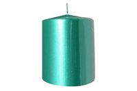 Nataluna Tiffany metalen stompkaars, 10 x 20 cm, zoals afgebeeld