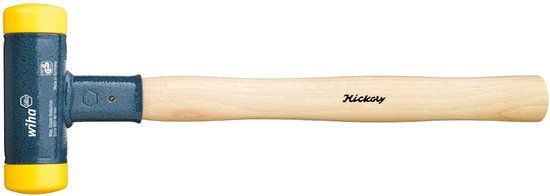 Wiha Kunststof hamer terugslagloos met hickorysteel, rond-slagkop - 02094