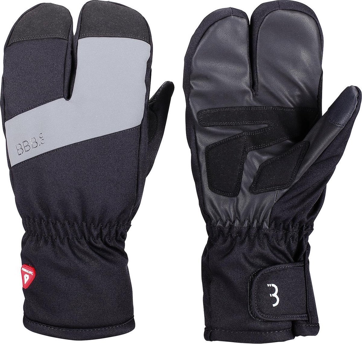 BBB Cycling SubZero 2 x 2 winterhandschoenen BWG-35 - zwart - maat XL