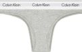 Calvin Klein Underwear Brazilian Slips Vrouwen Katoenmix Heather Grey Effen M