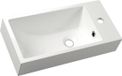 Sapho Fontein Small Rechthoekig 50x10x25 cm Rechts Keramiek Wit