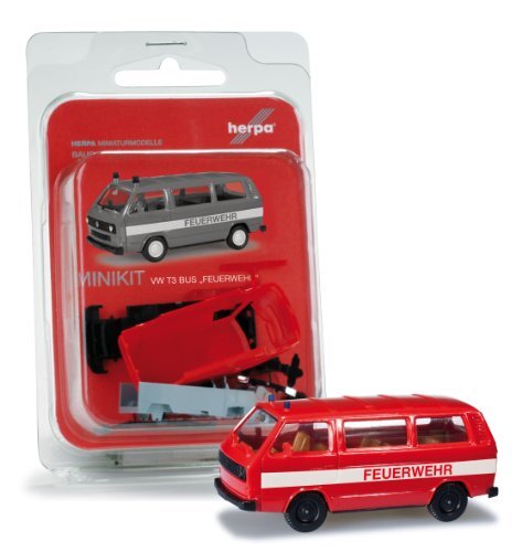 Herpa 012591 - MiniKit VW T3 bus brandweer