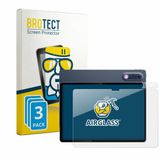 BROTECT Screenprotector 3 Stuks voor Lenovo Yoga Tab Gen 2 (Voor+Camera) Beschermglas Transparant