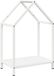 vidaXL - Brandhoutrek - 40x25x60 cm - koudgewalst staal - wit