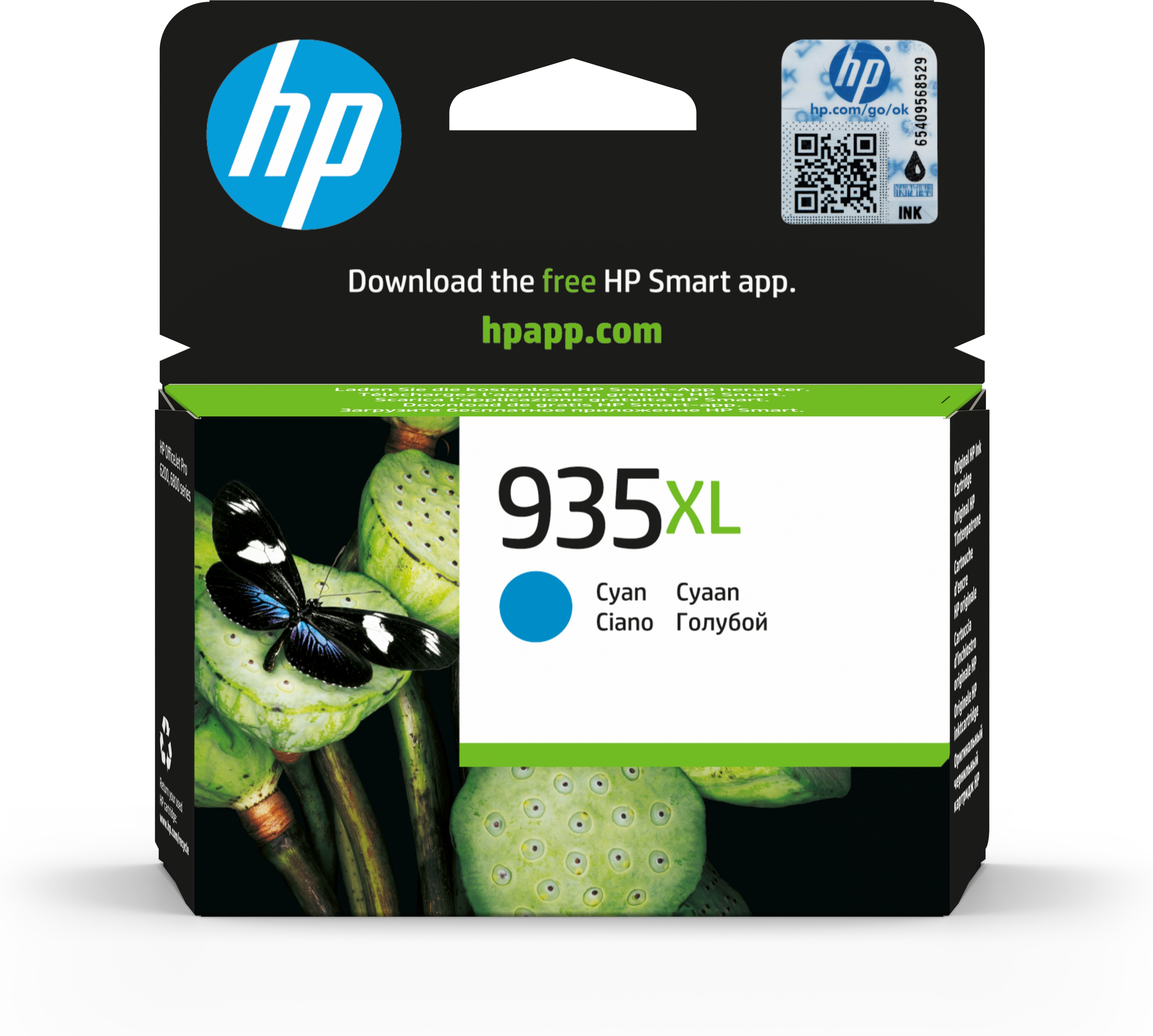 HP 935XL originele high-capacity cyaan inktcartridge