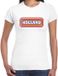Bellatio Decorations Verkleed T-shirt voor dames - Holland - wit - supporter - themafeest XL