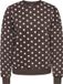 ONLY ONLZEN BOXY L/S CS SWT Dames Trui - Katoen/Polyester - Maat XL - Bruin/Lichtroze