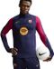 Nike FC Barcelona Strike Drill Top Blauw Maat S