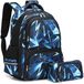 Icecat Sac à dos scolaire pour garçons, avec étui à crayons
