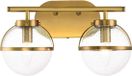 Hinkley Hollis LED Badkamerarmatuur | 2x E14 | 40W | IP44 | Heritage Brass