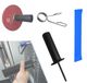 SolidKeus Extenseur de goupille de gym pour poids 10 mm x 80 mm