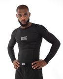 RASHGUARD Metal Boxe RASHGUARD PERFORMANCE MANCHES LONGUES NOIR S