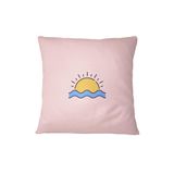 Bona Basics Decoratieve kussenhoes Lichtroze 45x45 cm
