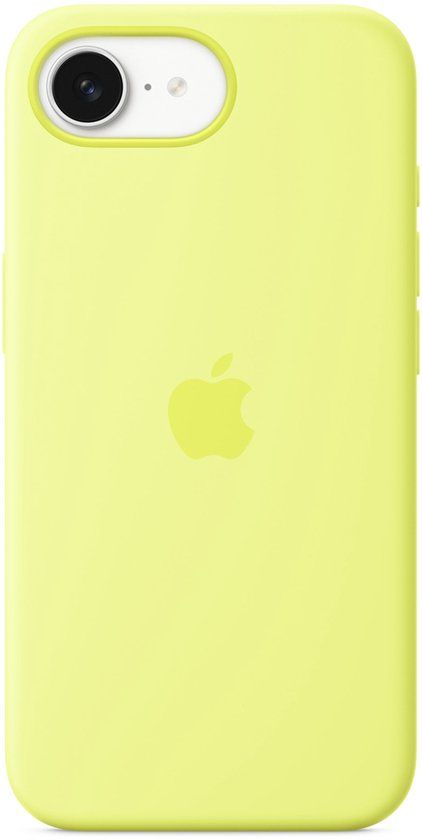 Apple Siliconenhoesje iPhone 16e Neon Geel