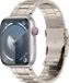 By Qubix - Titanium Premium Link bandje - Geschikt voor Apple Watch 38mm / 40mm / 41mm / 42mm