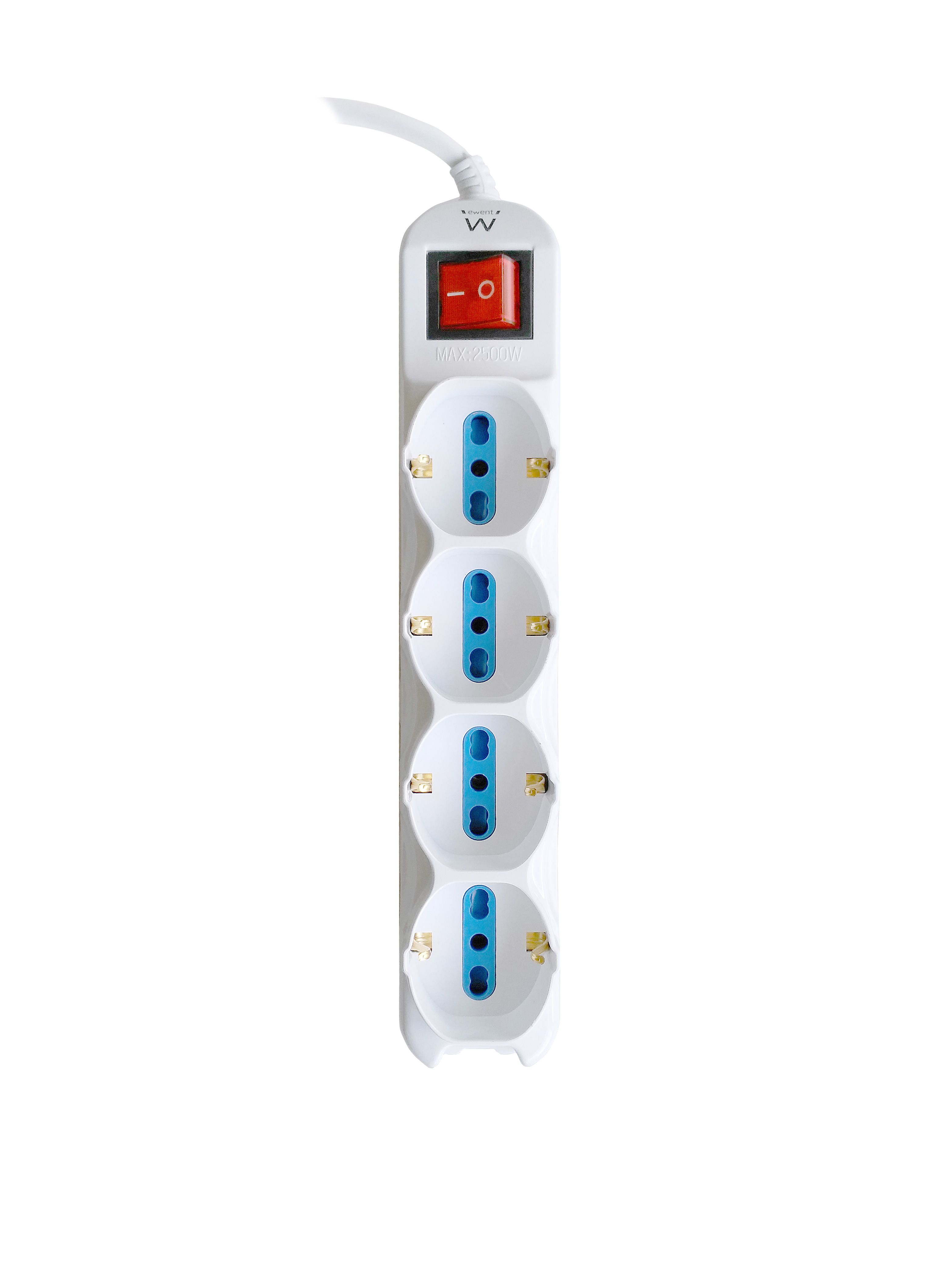 Ewent EW3929 Stekkerdoos - 1.5 m - Wit