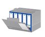 ELBA Systeemcontainer Tric, 10 stuks, grijs