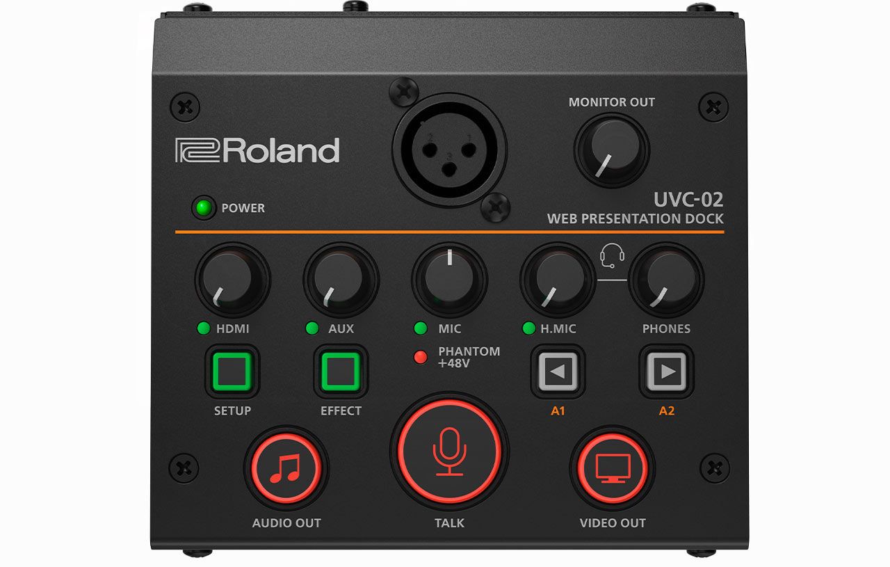Roland UVC-02 - Bridges voor audioconferenties - Zwart