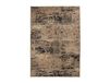 Tapis à motifs vintage et oriental beige 140x200