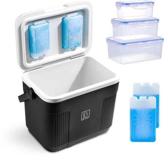 Brisby Koelbox 22 liter - Zwart