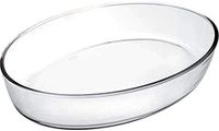 Ibili Kristall Ovale Dienblad, 40 x 27 x 6,5 cm