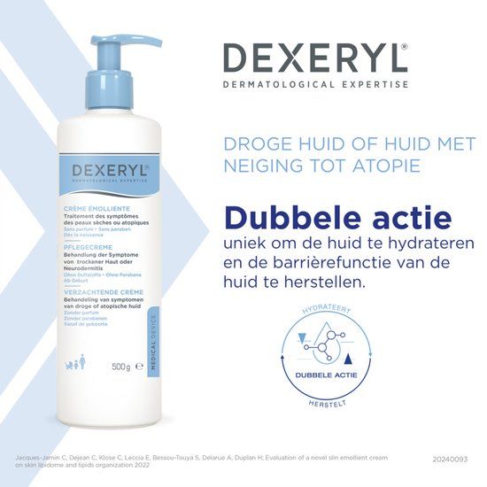 Dexeryl Verzachtende Crème - 500 gr