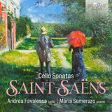 Saint-Saens: Brilliant Classics Andrea Favalessa & Naria Semeraro - Saint-Saëns: Cello Sonatas (CD)