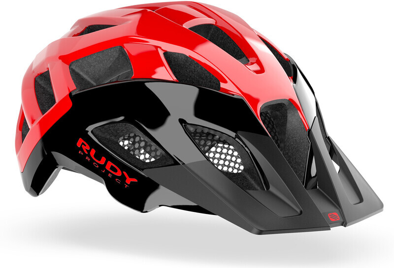 Rudy Project Crossway Helmet, black/red shiny