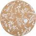 Prairie Tapis en jute rond 38 cm