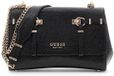 GUESS Leona Convertible Xbody Flap Schoudertas Zwart