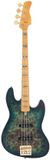 Sire Marcus Miller V10 Swamp Ash 4 Transparant Green Satin Elektrische basgitaar groen