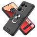 Tumundosmartphone Tough Armor beschermhoes met draaibare ring, zwart, voor Xiaomi Redmi Note 13 Pro 4G