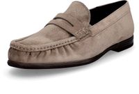 Paul Green Mocassins et mocassins pour femme 1228-002 en cuir suédé marron