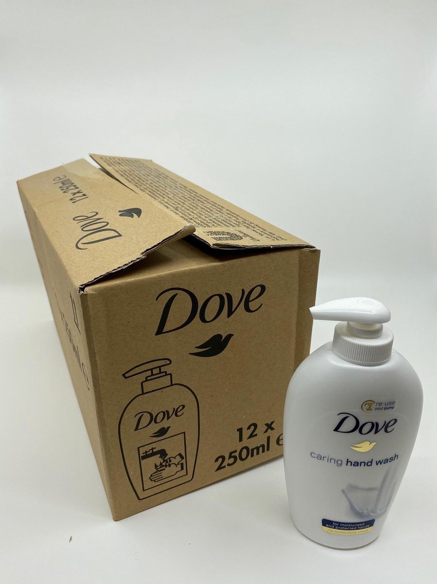 Dove Pomp Handzeep - Regular - 12 x 250 ml