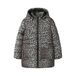 NAME IT KIDS winterjas met panterprint - bruin/zwart