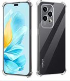 Techsuit Hoesje geschikt voor HONOR 200 Lite - Shockproof Silicone Back Cover - Transparant