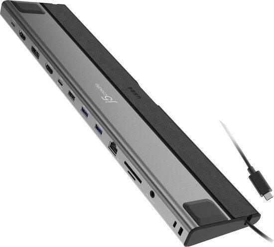 j5create JCD554-N Dockingstation USB4 Triple 4K-display