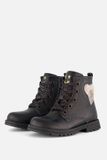 Muyters Veterboots zwart Leer - Maat 23 - Kinderschoenen