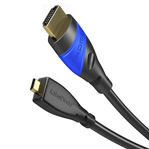 KabelDirekt - Micro HDMI kabel - 1 m - FLEX Series