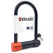 KRASER KR120M Schijfslot Solide U-hangslot SRA Goedgekeurd Motorslot Anti-diefstal Motorfiets Veiligheidsslot Ø18, 120cm breed