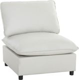 HOMCOM Fauteuil-Kunstleer, Schuim-85L x 74B x 78H cm-Grijs