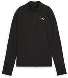 PUMA W RUN VELOCITY CLOUDSPUN 1/4 ZIP Dames Sporttop - Puma Black