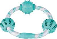 Trixie Denta Fun Koordring met Ballen ø 20 cm/ ø 5 cm