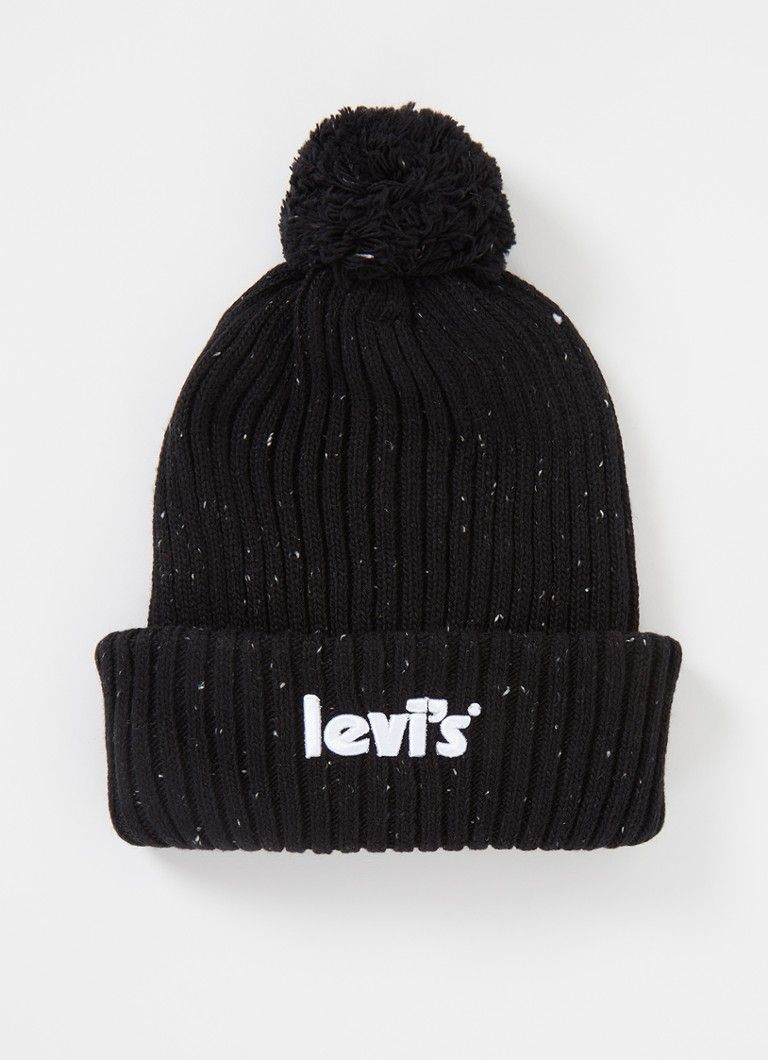 Levi's Holliday grofgebreide muts met logo