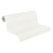A.S. Création vliesbehang met effen structuur in crème, wit – lichte effen behang 10,05 m x 0,53 m – 790913