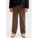 JACK & JONES JUNIOR baggy casual broek - donkerbruin