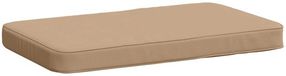 vidaXL - Coussin de banc - VUGHT - Sable - 60 x 40 x 5 cm