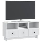 vidaXL TV-kast met lade Wit 102 x 34,5 x 50 cm Bewerkt hout