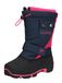 KangaROOS Snowboots 'Bean II' navy / pink